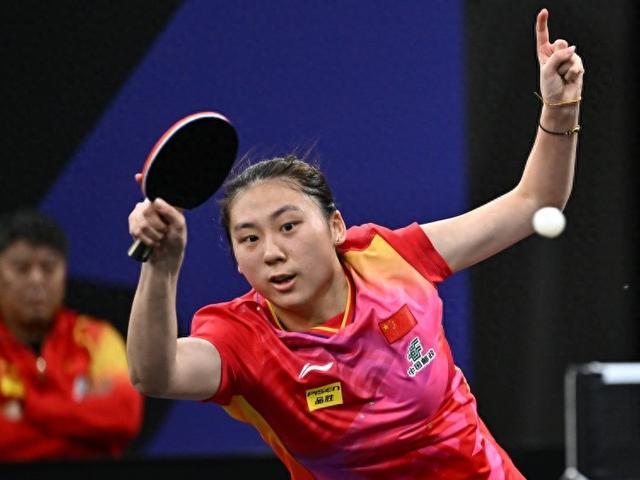 WTT中国澳门冠军赛:陈熠1-3不敌韩莹,无缘女单八强